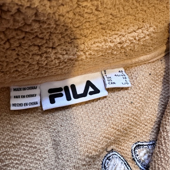 Fila fleece jacket. - Picture 3 of 3